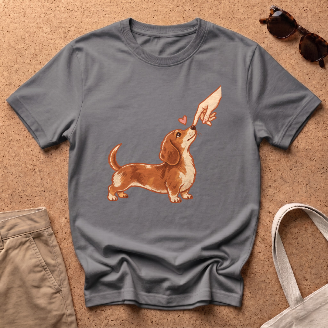 Nose Boop T-Shirt - Charcoal