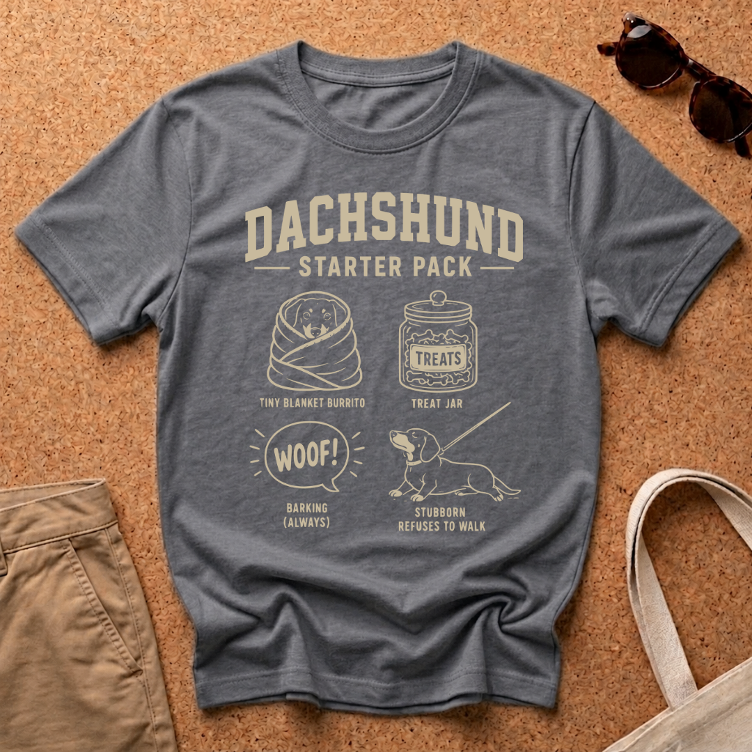 Dachshund Starter Pack T-Shirt