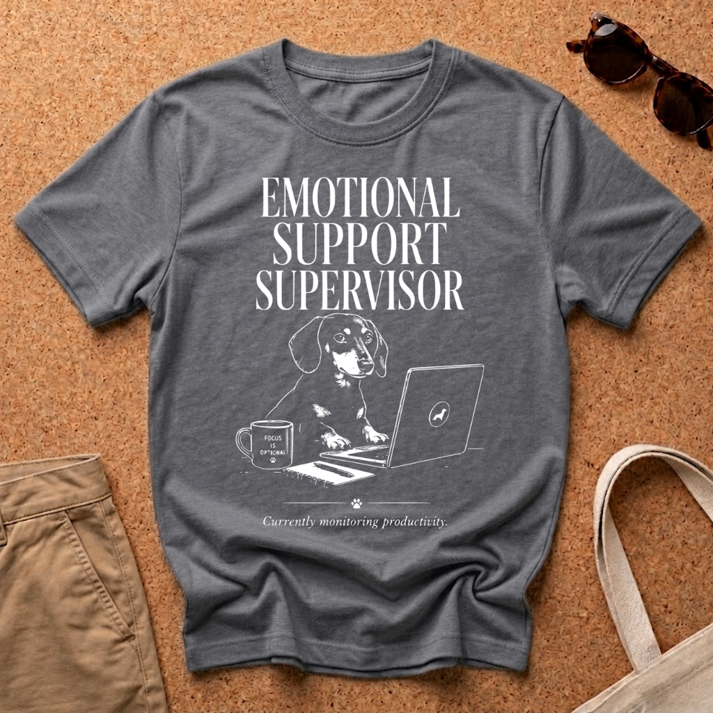 Emotional Support Supervisor T-Shirt