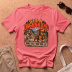 Runs Your Life T-Shirt - Coral Silk
