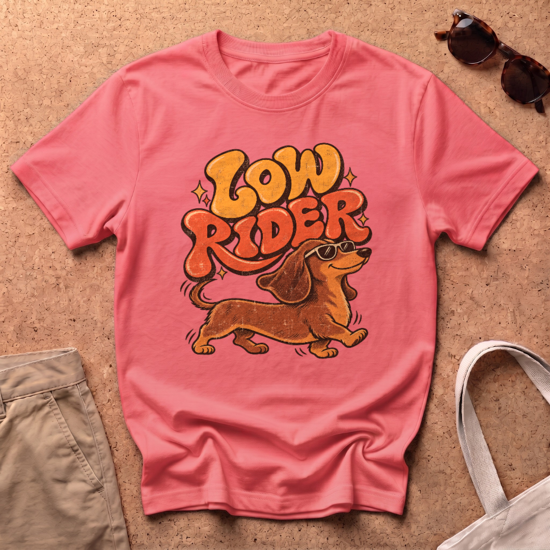 Little Low Rider T-Shirt - Coral Silk