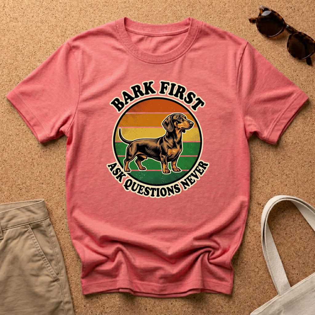 Bark First Retro T-Shirt