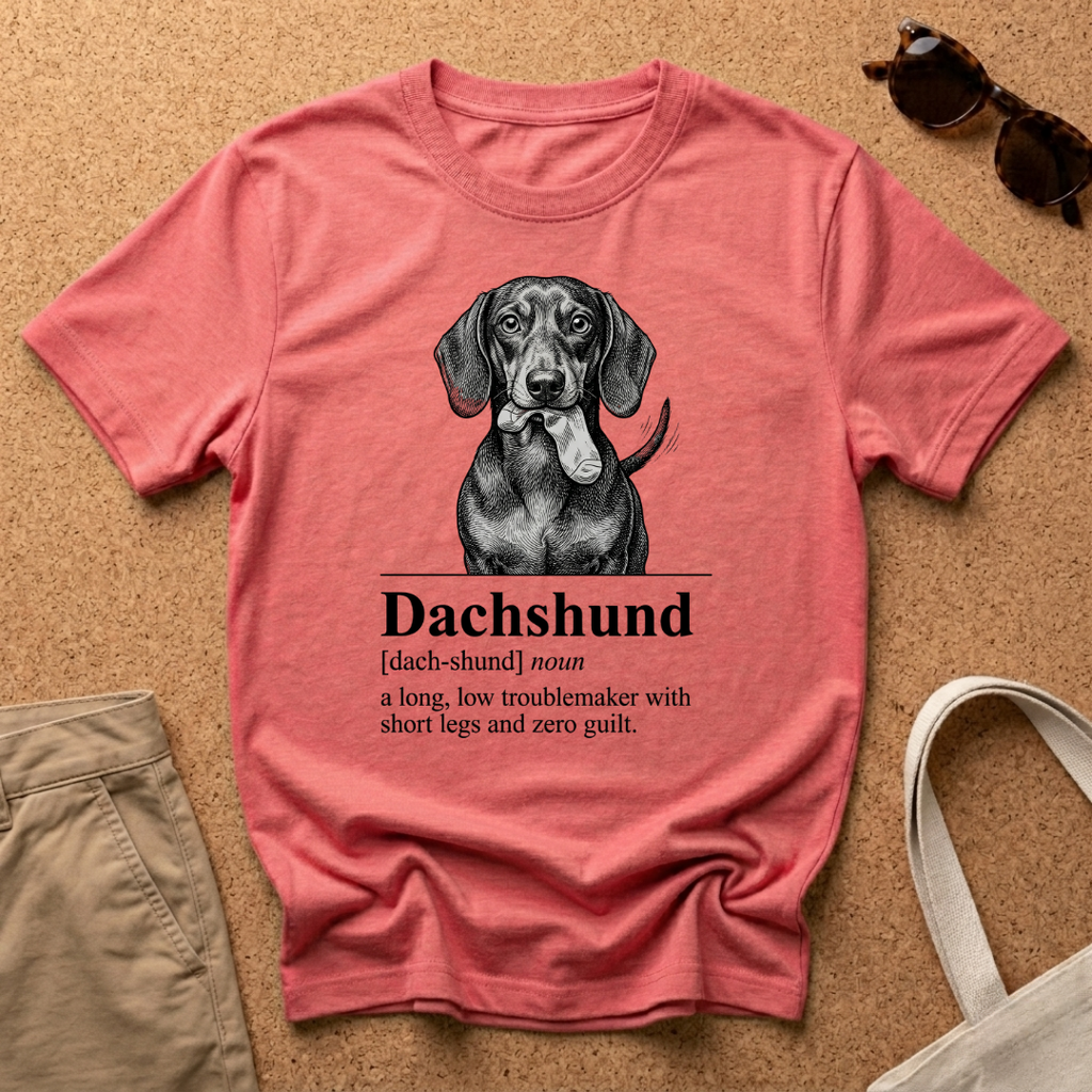 Dachshund Sock Thief T-Shirt