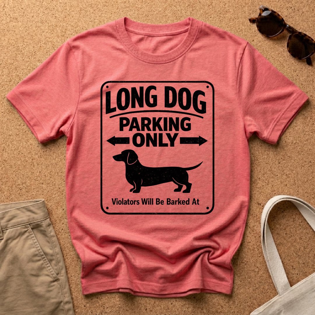 Long Dog Parking T-Shirt