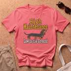 Low Ground T-Shirt - Coral Silk