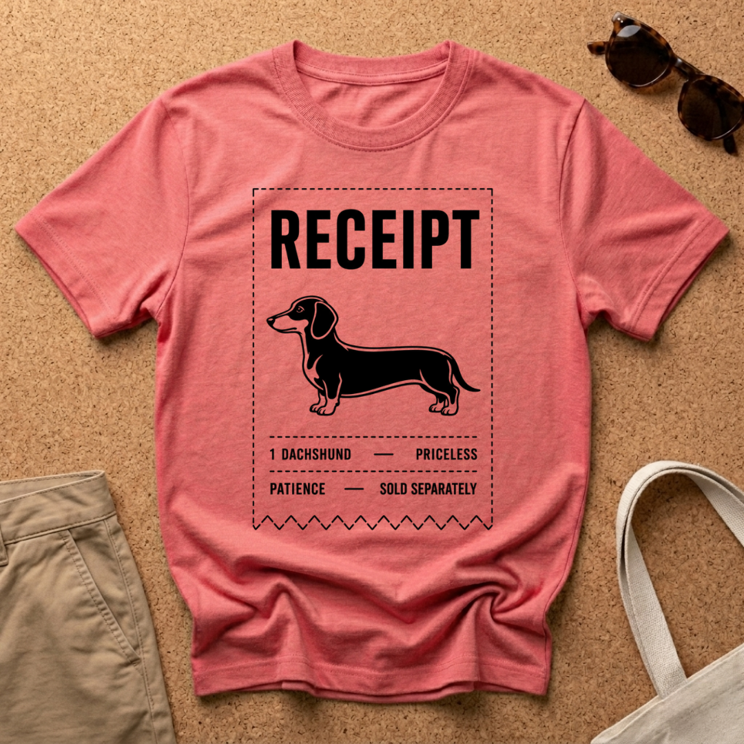 Priceless Receipt T-Shirt