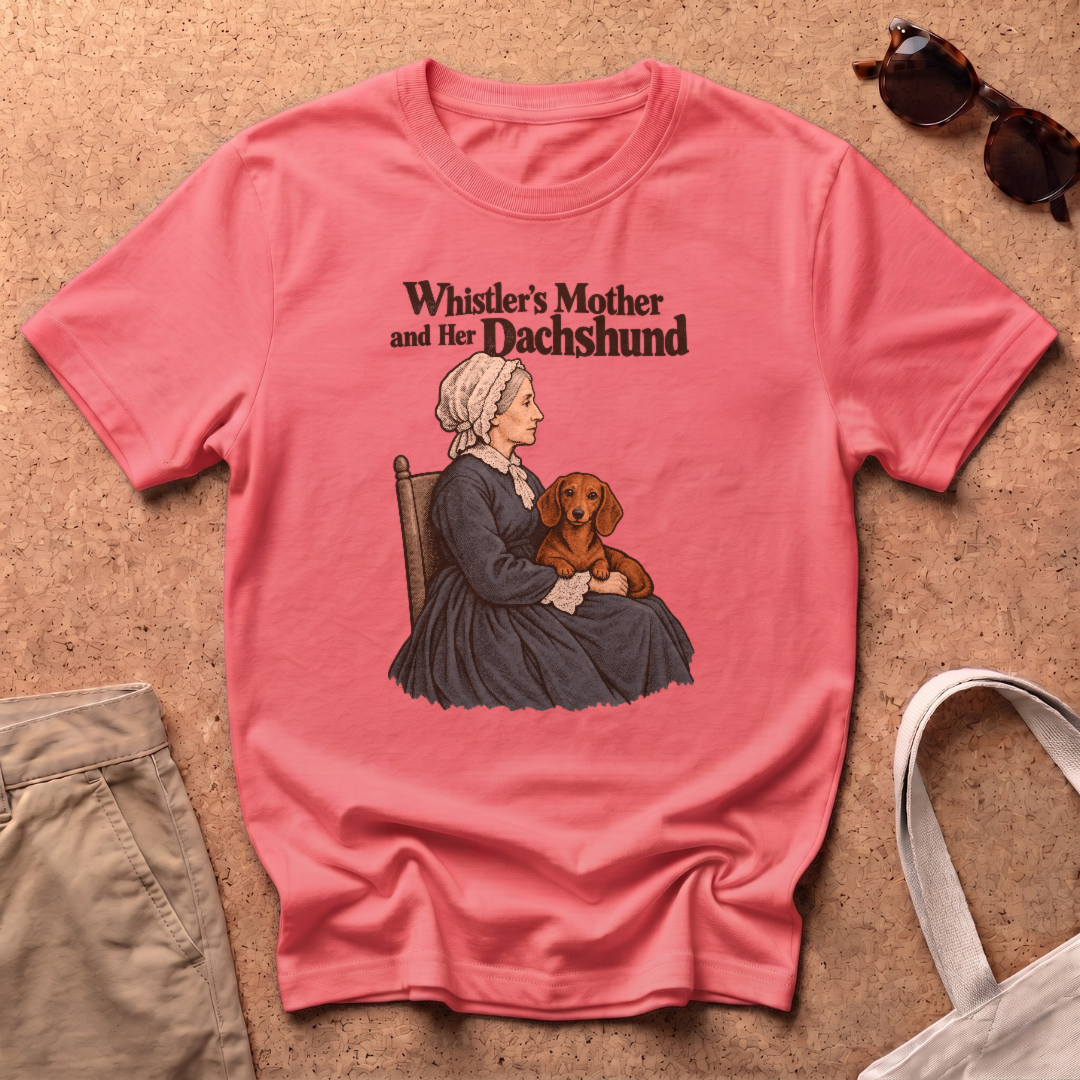 Whistler Mother T-Shirt - Coral Silk