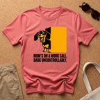 Orange Block Bark T-Shirt