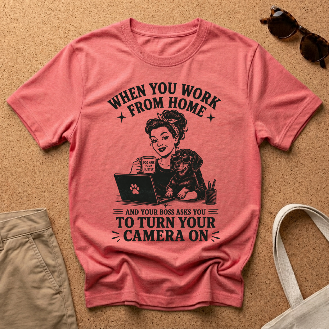 Turn your Camera on T-Shirt