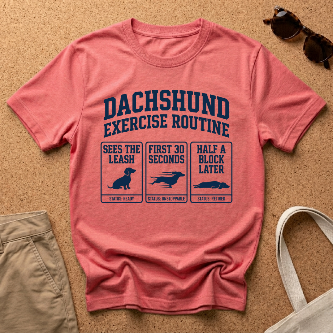 Dachshund Retired T-Shirt