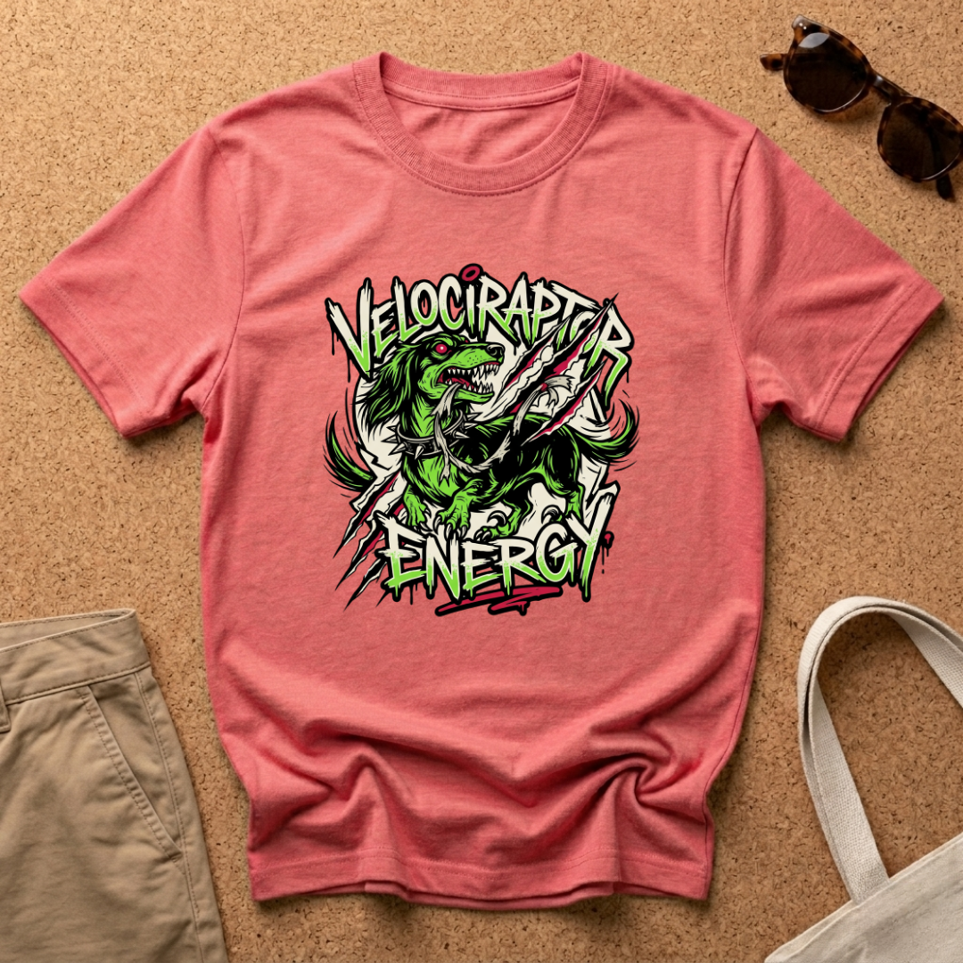 Velociraptor Energy Intense T-Shirt
