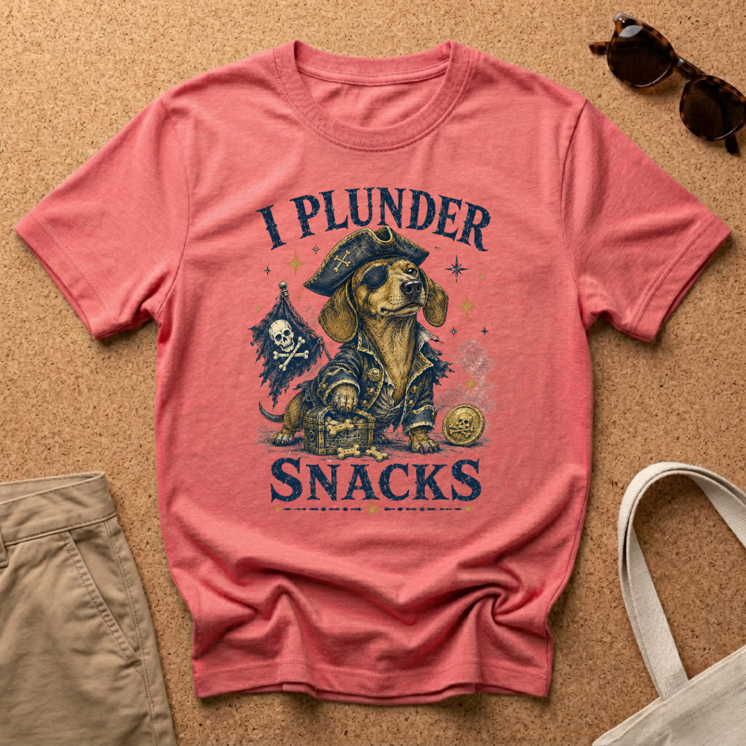 I Plunder Snacks T-Shirt