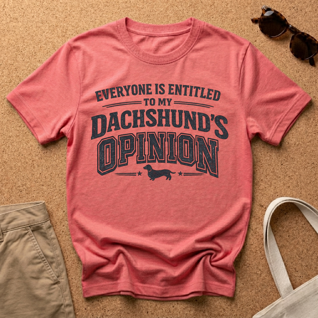 Dachshunds Opinion T-Shirt