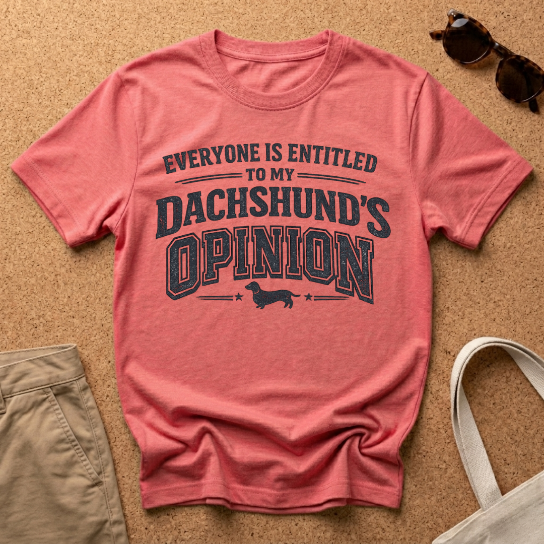 Dachshunds Opinion T-Shirt