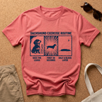 Dachshund Routine Strip T-Shirt