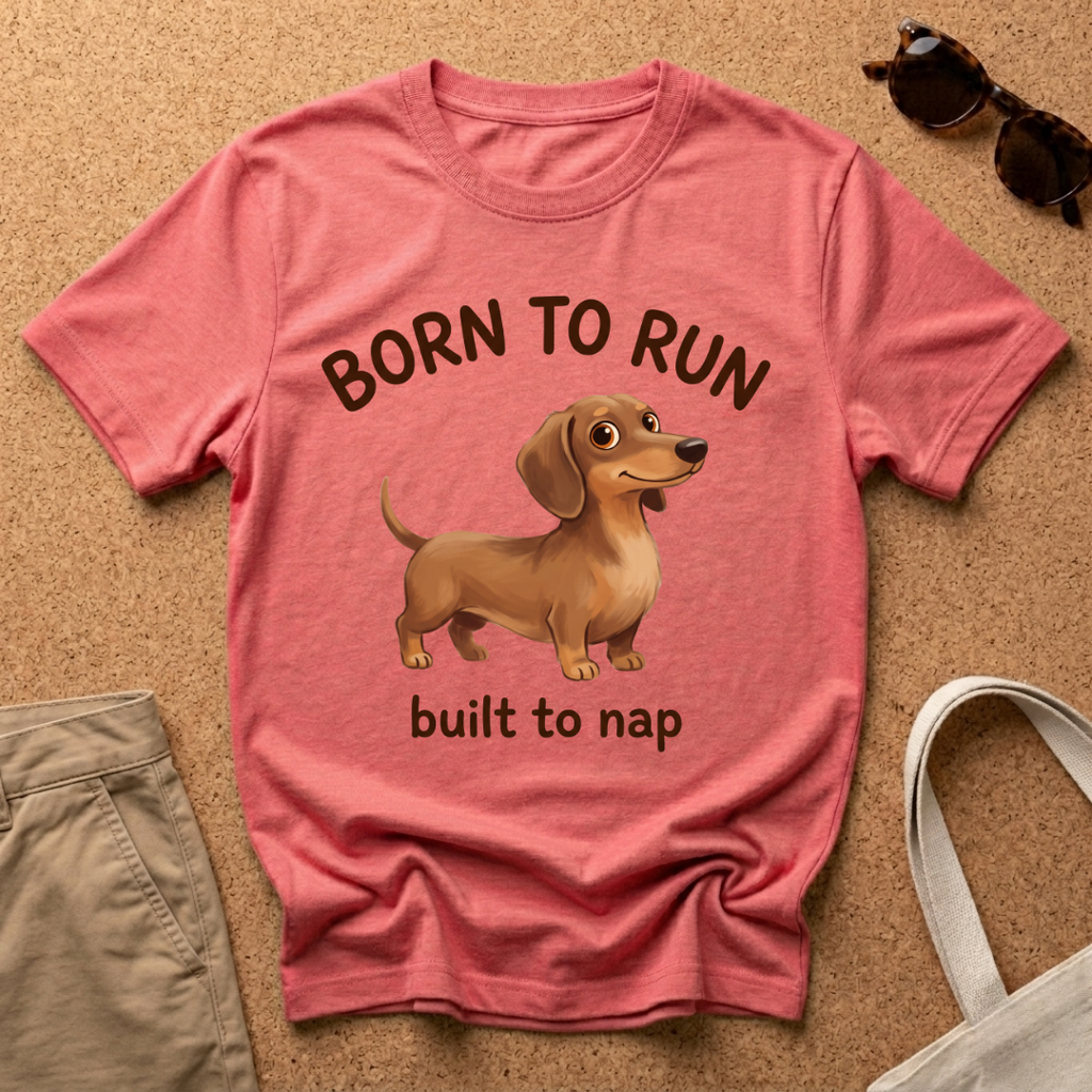 Built to Nap Dachshund T-Shirt