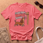 Barked Instead T-Shirt - Coral Silk