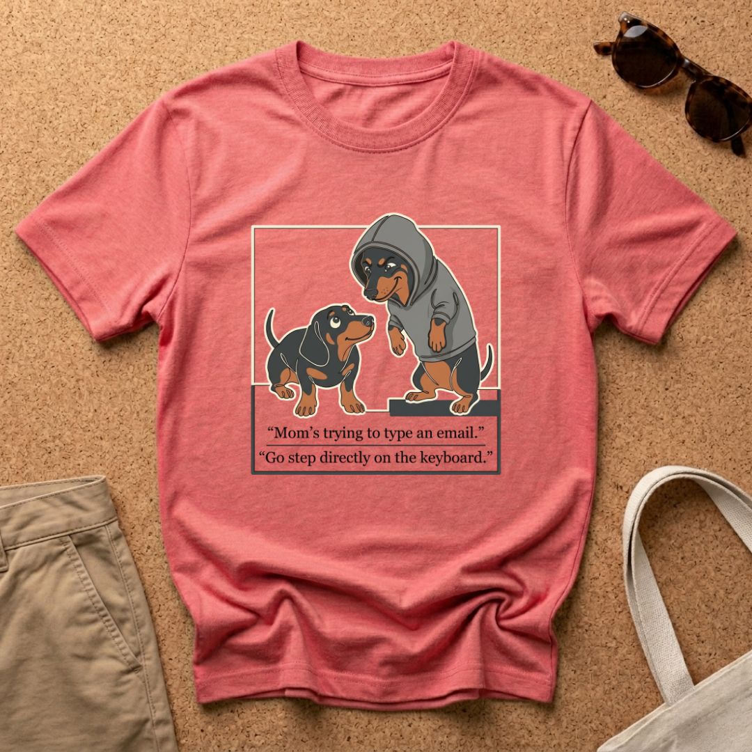 Mischievous Dachshund T-Shirt
