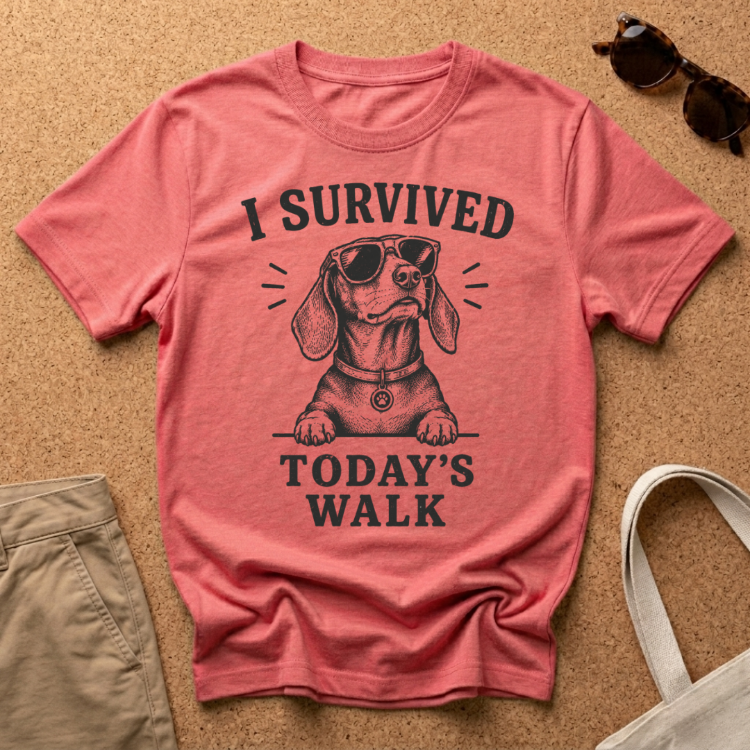 I Survived Today's Walk T-Shirt