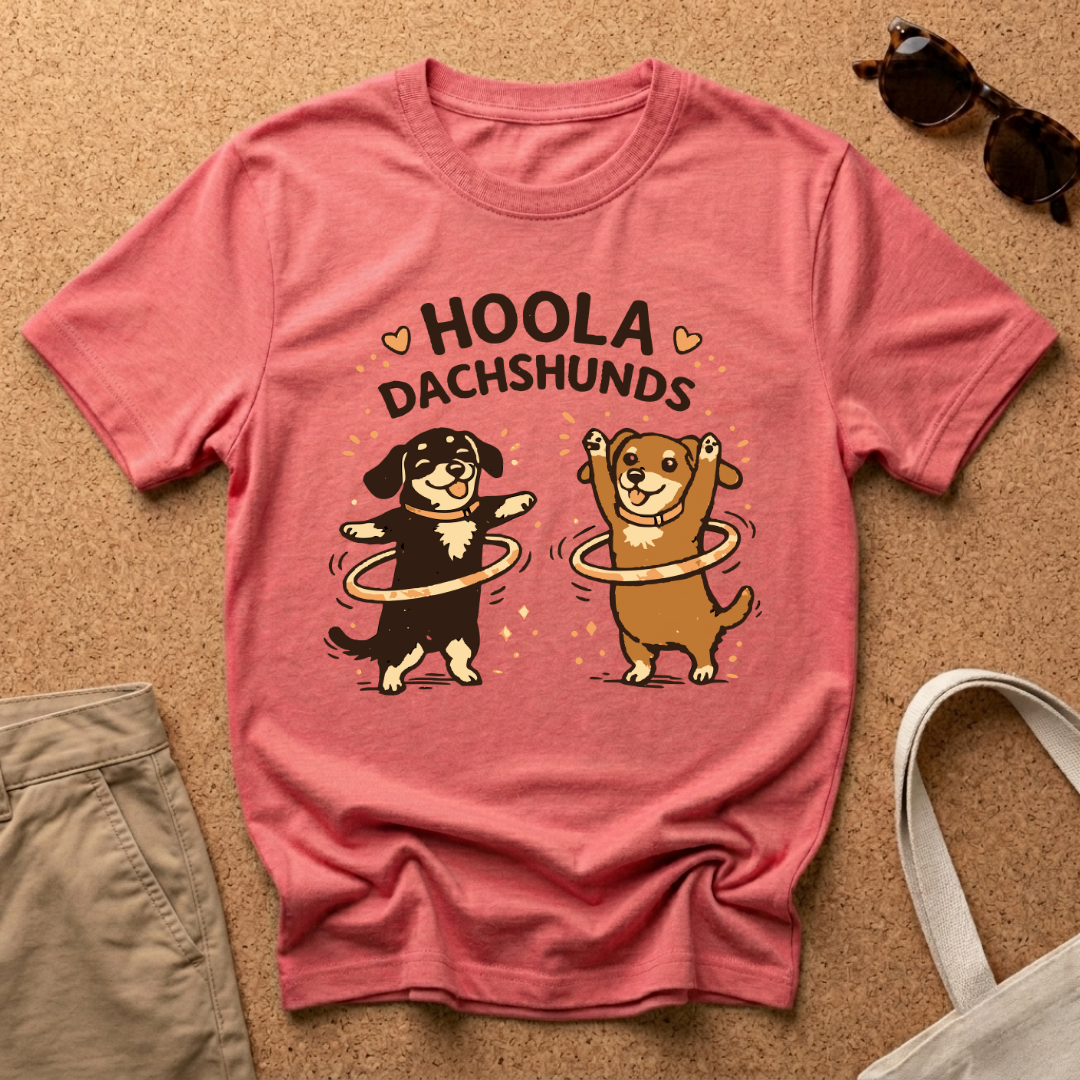 Hoola Dachshunds T-Shirt
