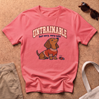 Untrainable T-Shirt - Coral Silk
