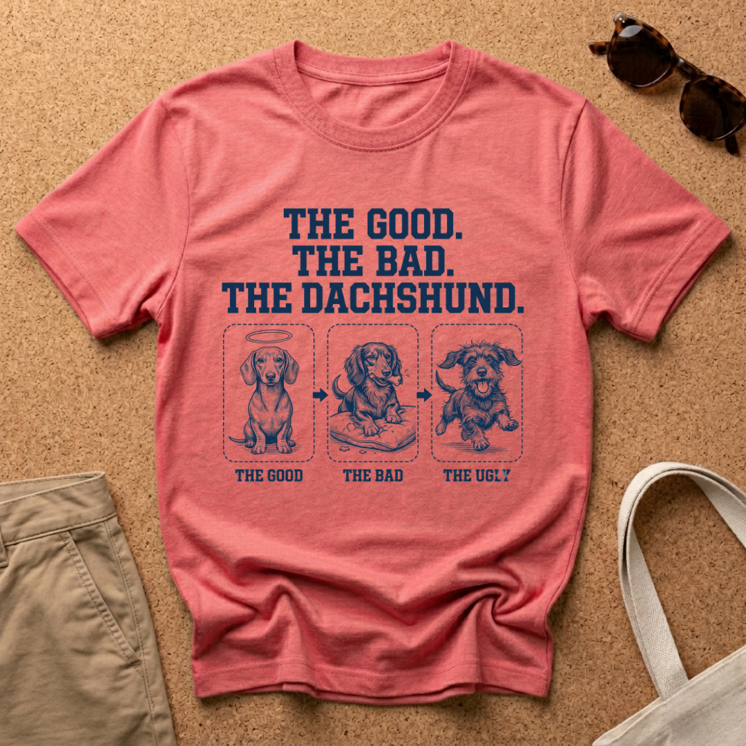 The Dachshund Trio T-Shirt