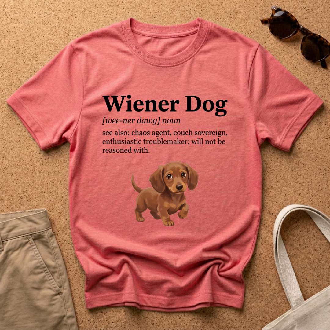 Wiener Dog Cuddly T-Shirt