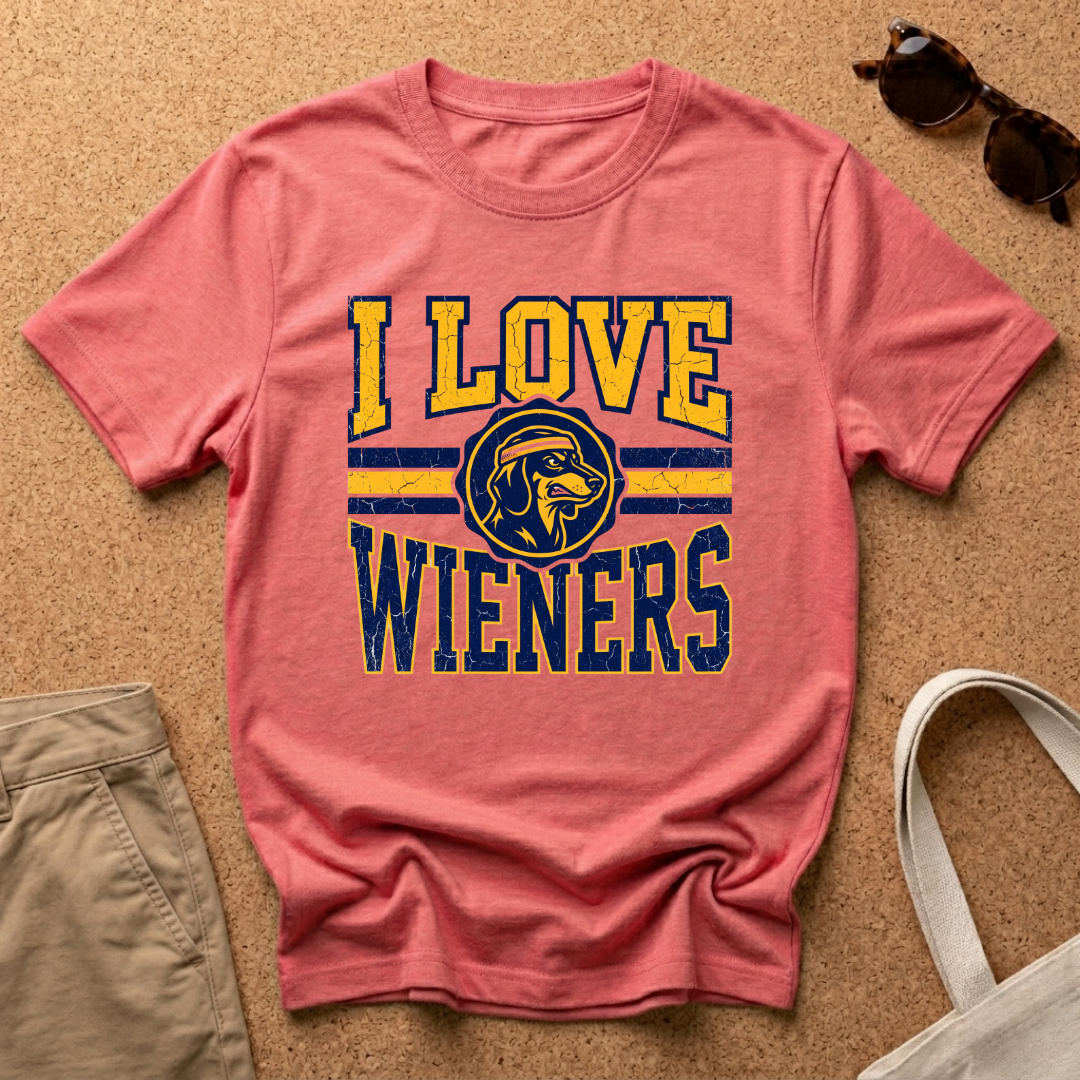 Love Wieners Jersey T-Shirt