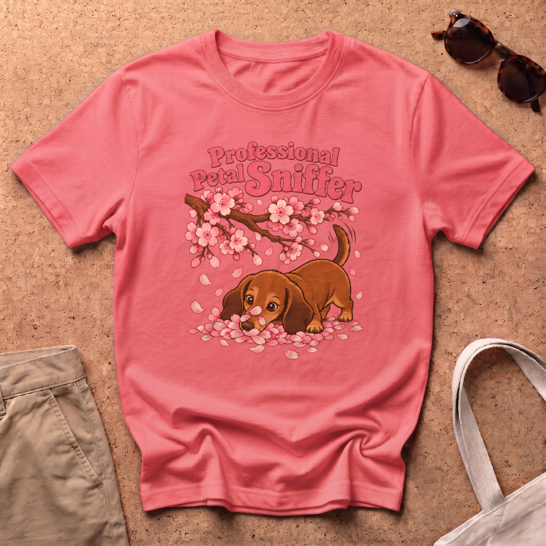 Professional Sniffer T-Shirt - Coral Silk