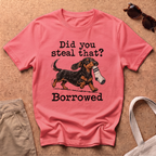 Steal Or Borrowed T-Shirt - Coral Silk