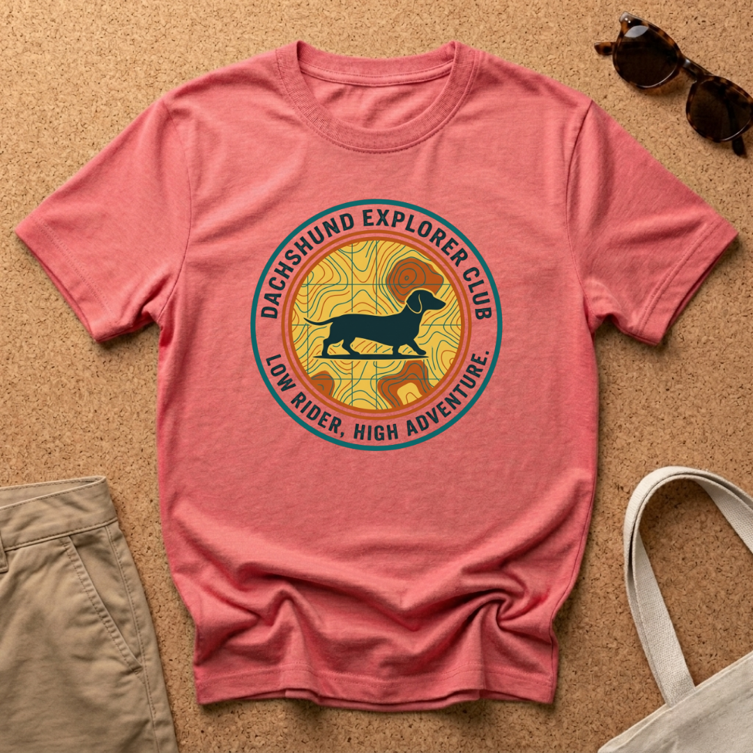 Dachshund Explorer Club T-Shirt