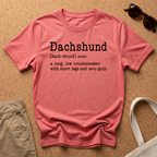 Dachshund Translation T-Shirt