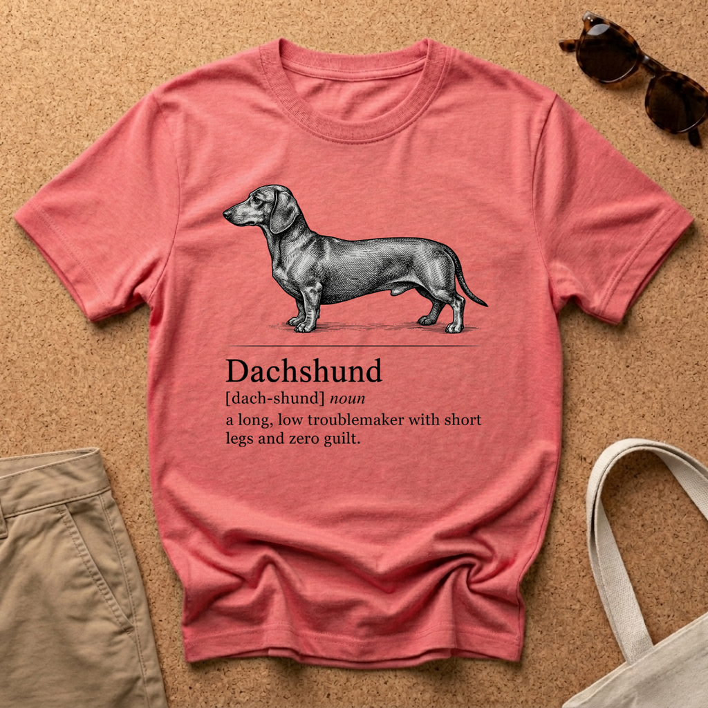 Dachshund Description T-Shirt