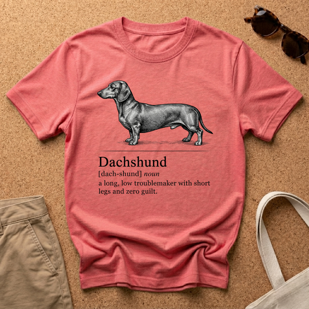 Dachshund Description T-Shirt