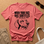 Subtitles Face T-Shirt