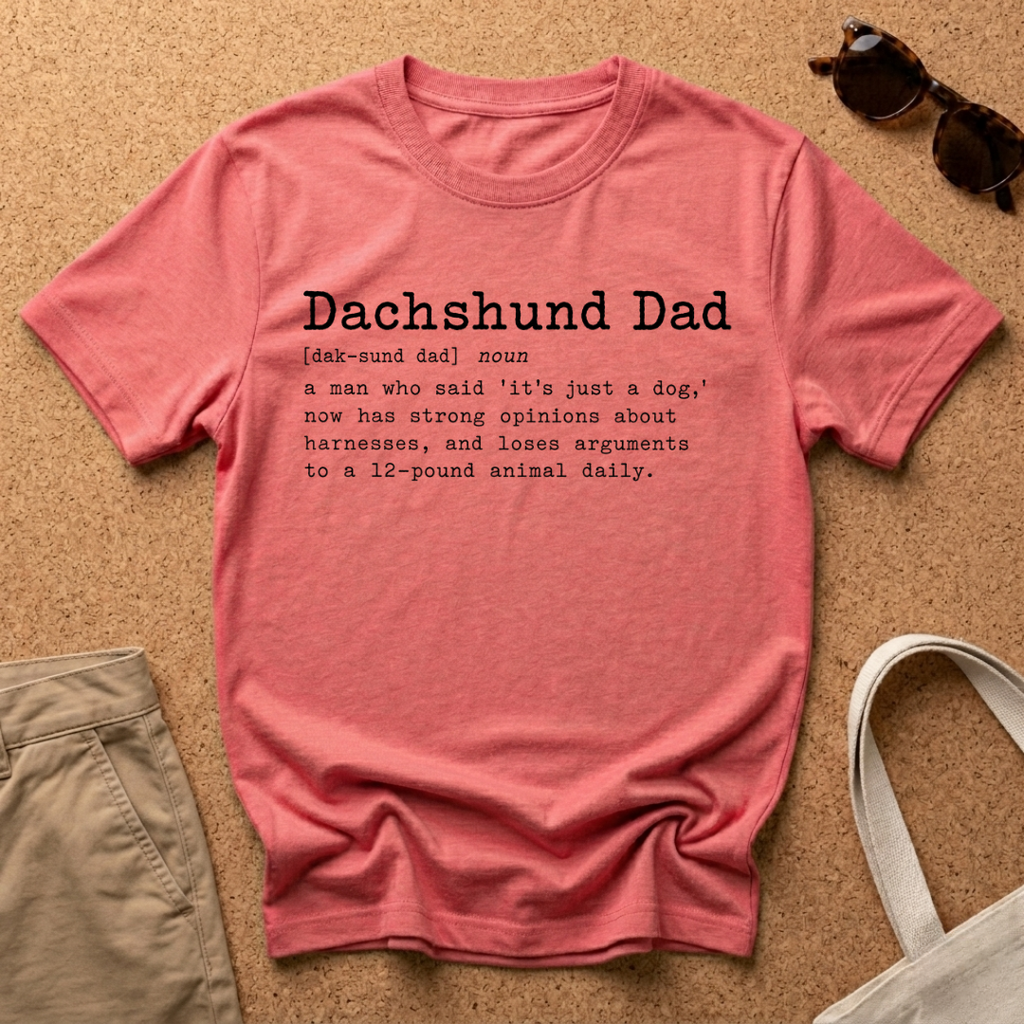 Dachshund Dad T-Shirt