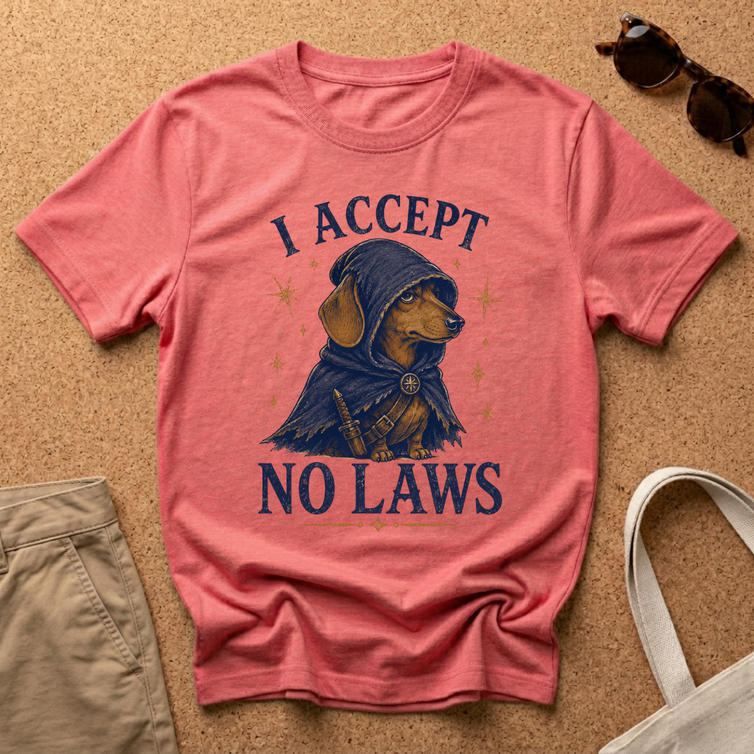 I Accept No Laws T-Shirt