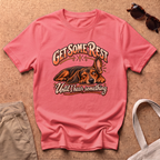 Get Some Rest T-Shirt - Coral Silk