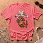 Fine Caffeinated T-Shirt - Coral Silk