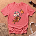 Well Heck T-Shirt - Coral Silk
