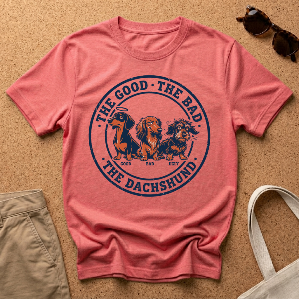 The Three Dachshund T-Shirt