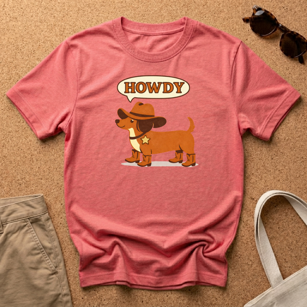 Howdy Doxie T-Shirt