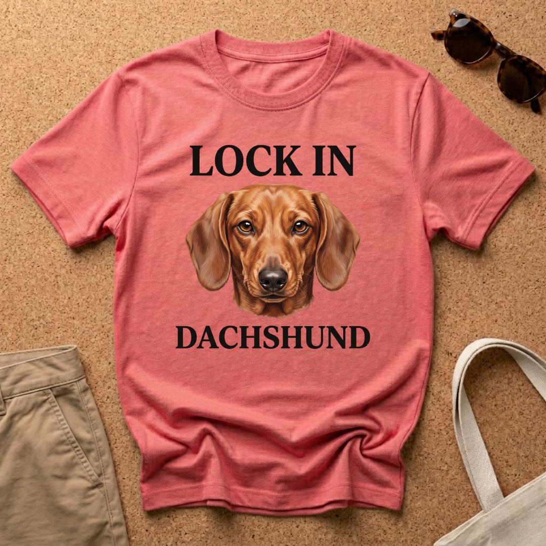 Lock In Dachshund T-Shirt