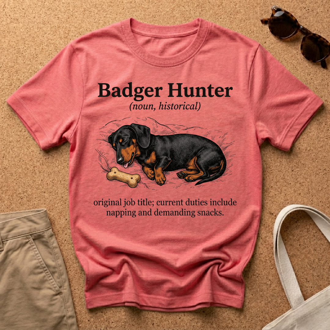 Badger Hunter Noun T-Shirt