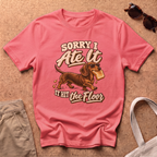 I Ate It T-Shirt - Coral Silk