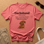 Dachshund Best Things T-Shirt