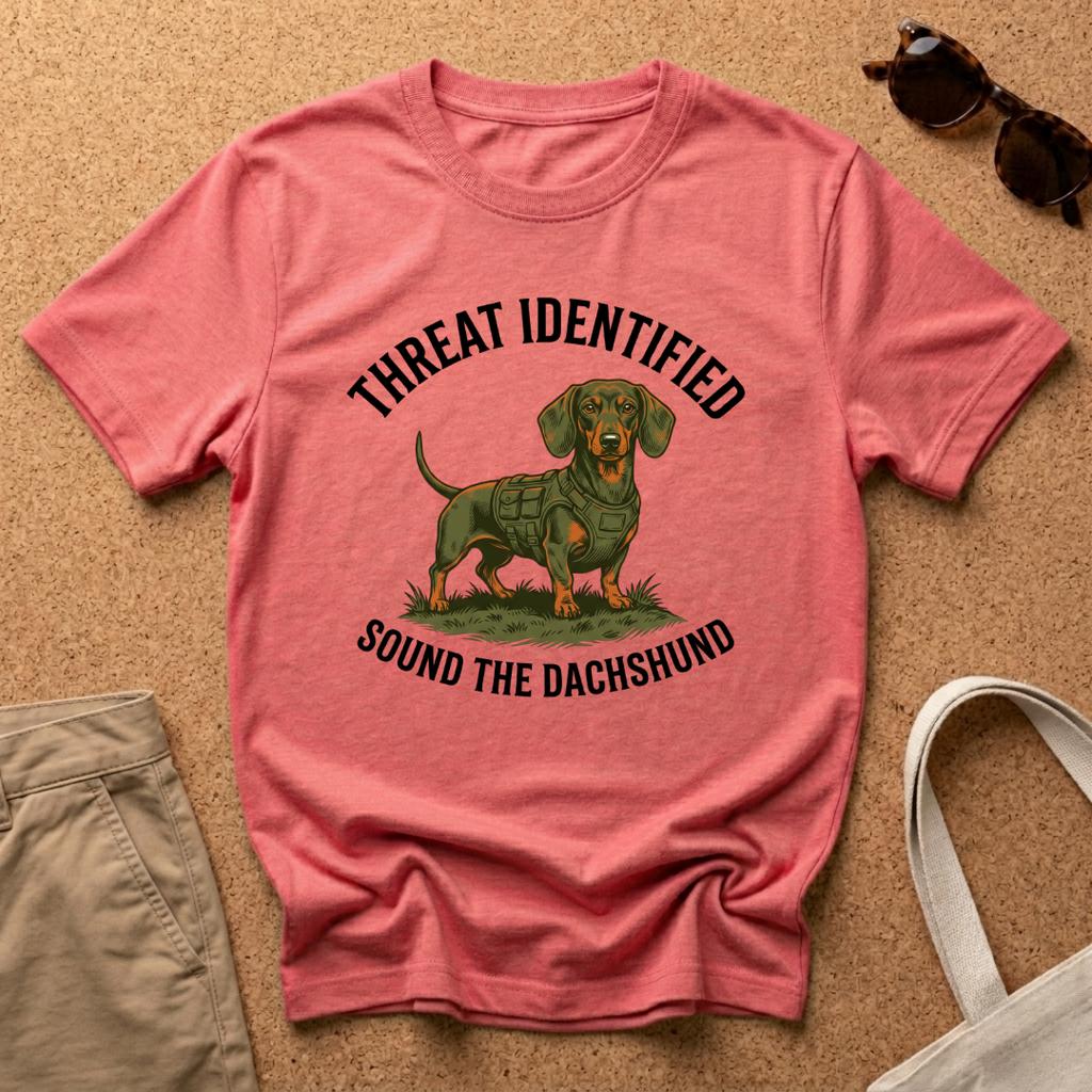 Threat Sound Dachshund T-Shirt