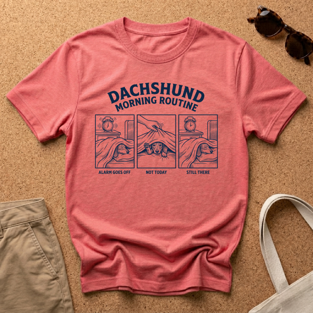 Dachshund Morning T-Shirt