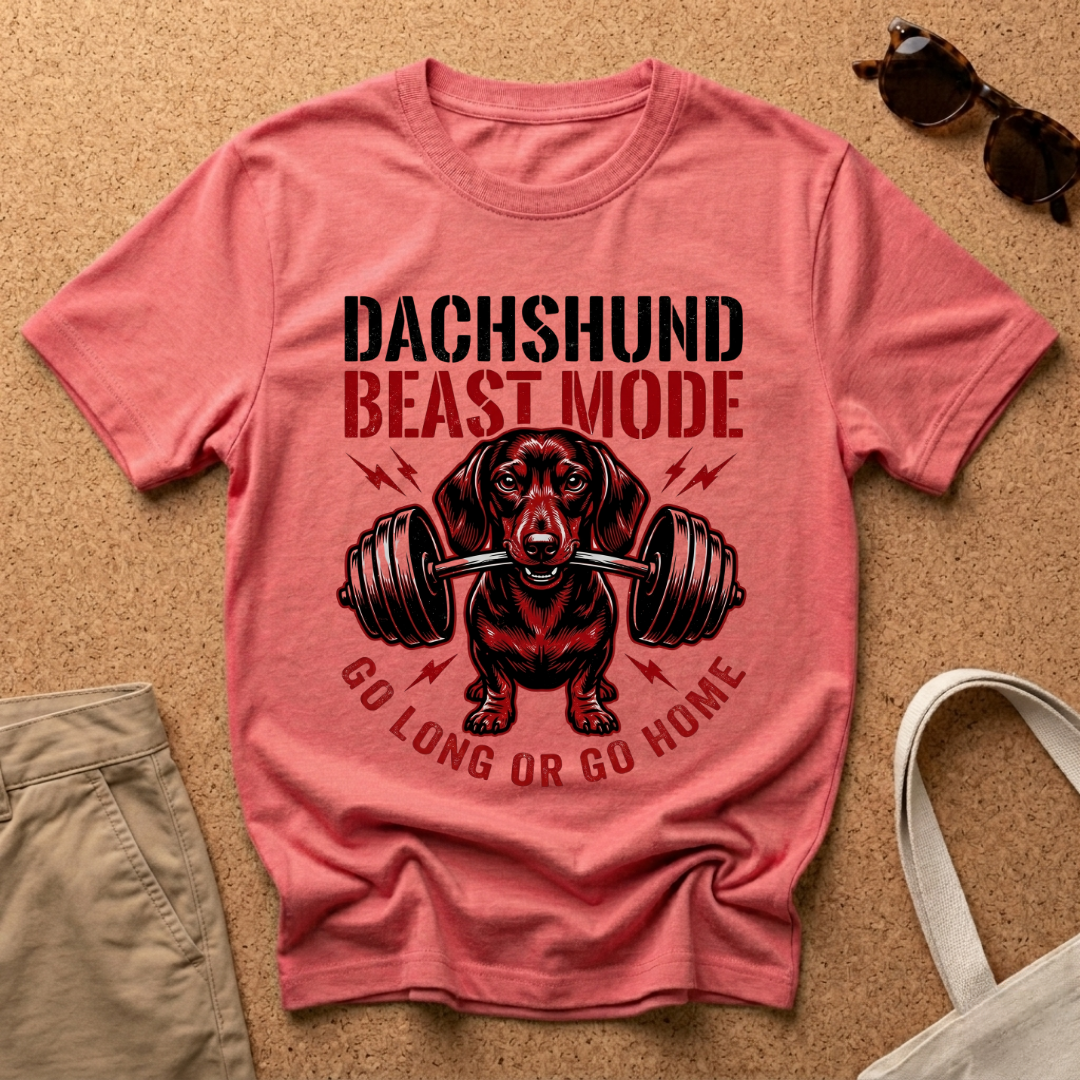 Dachshund Beast Mode T-Shirt