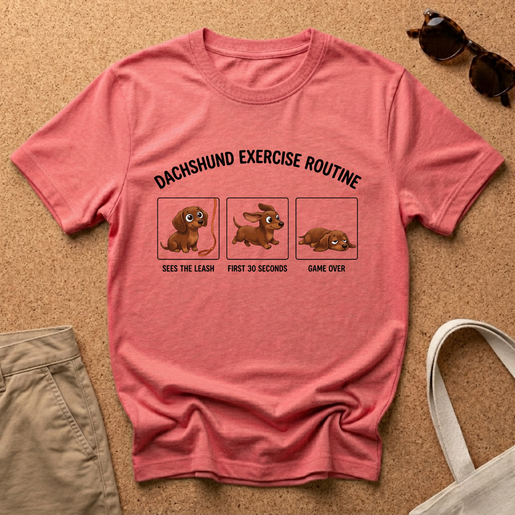 Dachshund Game Over T-Shirt